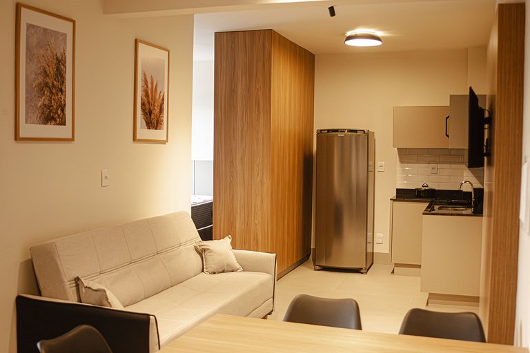 Studio Moderno Completo 2 suites Actual House Double